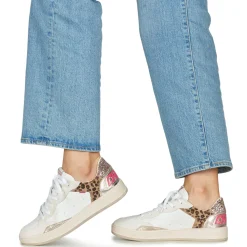 Baskets Mode^Crime London - SK8 DELUXE Blanc