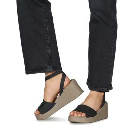 Sandales Et Nu-pieds^Crocs - BROOKLYN WEDGE
