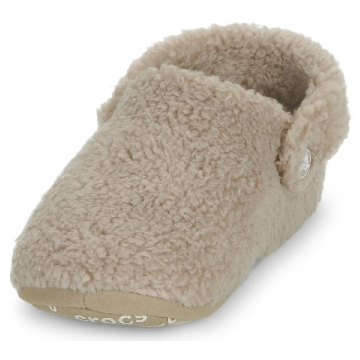 Pantoufles / Chaussons^Crocs - Classic Cozzzy Slipper K Beige