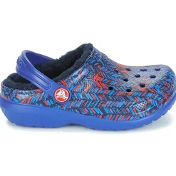 Mules / Sabots^Crocs - CLASSIC LINED GRAPHIC CLOG K Bleu