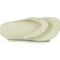 Tongs^Crocs - CLASSIC PLATFORM FLIP W Beige