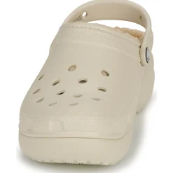 Mules / Sabots^Crocs - Classic Platform Lined Clog W Beige