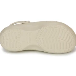 Mules / Sabots^Crocs - Classic Platform Lined Clog W Beige