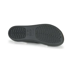 Sandales Et Nu-pieds^Crocs - BROOKLYN LOW WEDGE W Noir