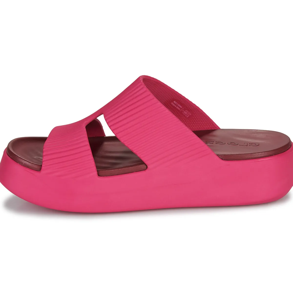 Mules / Sabots^Crocs - Getaway Groove Platform HStrap Rose