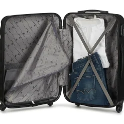 Valises^David Jones - CHAUVETTINI 65L MEDIUM Noir