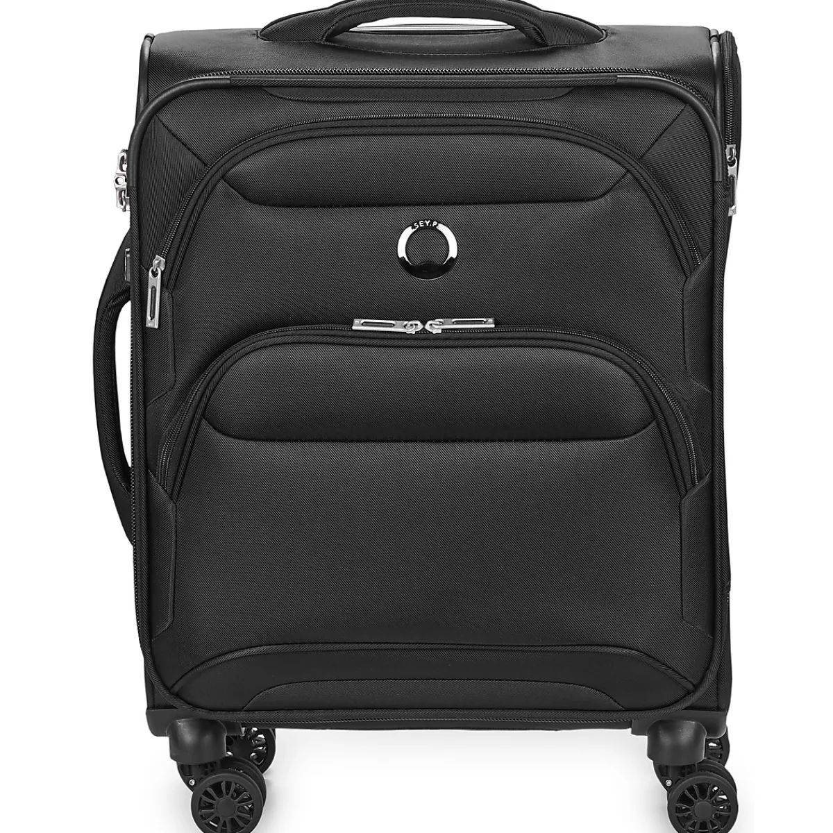 Valises^DELSEY PARIS - SKY MAX 2.0 4DR CABINE 55CM SLIM Black
