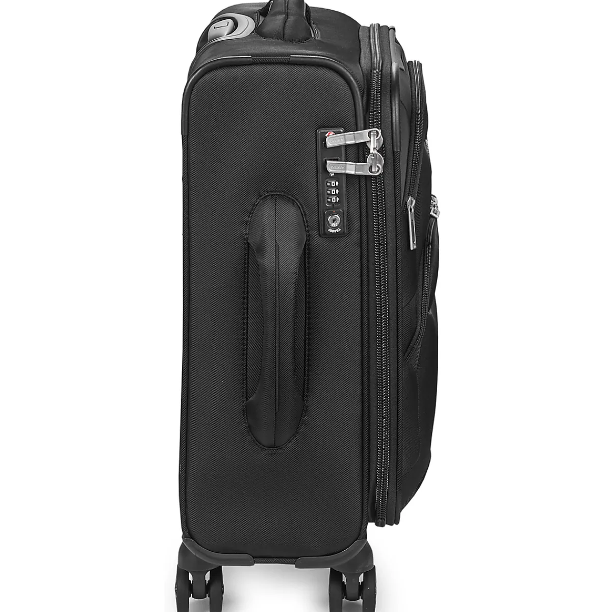 Valises^DELSEY PARIS - SKY MAX 2.0 4DR CABINE 55CM SLIM Black