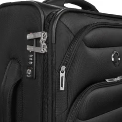 Valises^DELSEY PARIS - SKY MAX 2.0 4DR CABINE 55CM SLIM Black