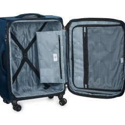 Valises^DELSEY PARIS - SKY MAX 2.0  EXTENSIBLE 4DR 70CM Blue
