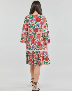 Robes^Derhy - TREILLIS FLOWER Multicolore