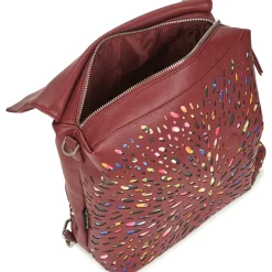 Sacs À Dos^Desigual - BACK BLACKWELL JERSEY GRANATE Bordeaux