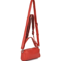 Sacs À Main^Desigual - BAG HALF LOGO Rouge