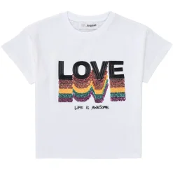 T-shirts & Polos^Desigual - BERTINI Blanc