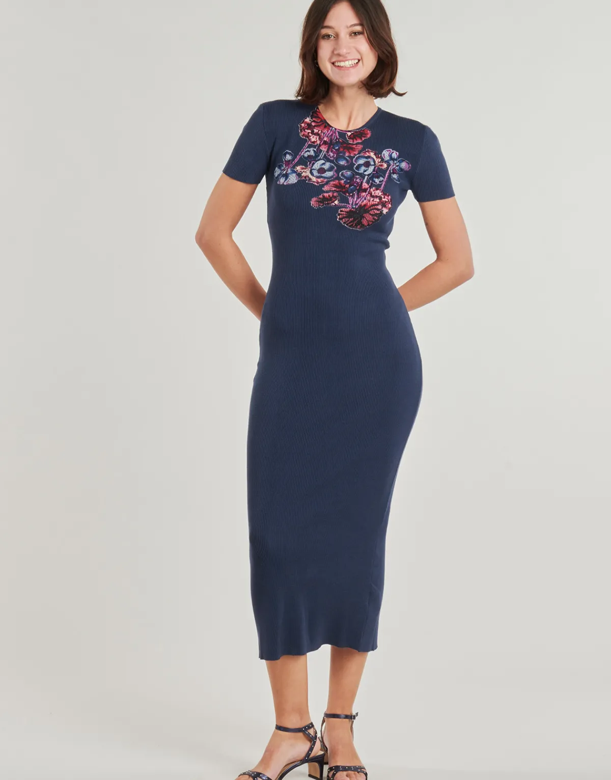Robes^Desigual - BOTANICAL LACROIX Marine