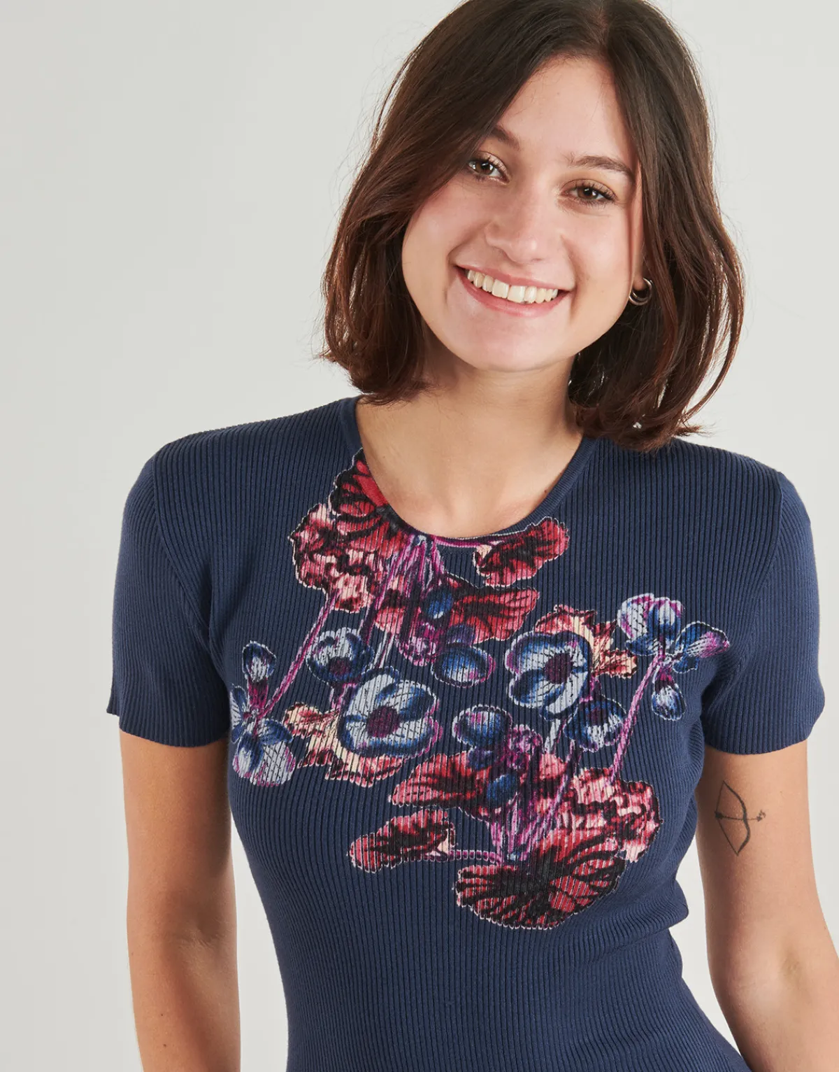 Robes^Desigual - BOTANICAL LACROIX Marine
