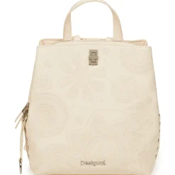 Sacs À Dos^Desigual - DEJAVU BACKPACK SUMY MINI Blanc