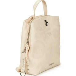 Sacs À Dos^Desigual - DEJAVU BACKPACK SUMY MINI Blanc