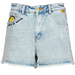 Shorts & Bermudas^Desigual - DENIM_CAT SMILE BleuClair