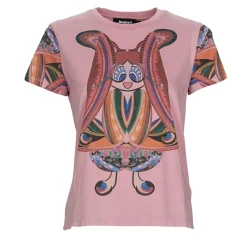 T-shirts & Polos^Desigual - FLOWER Rose