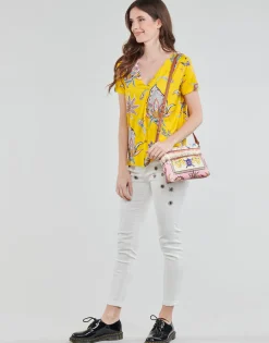 T-shirts & Polos^Desigual - LEMARK Jaune