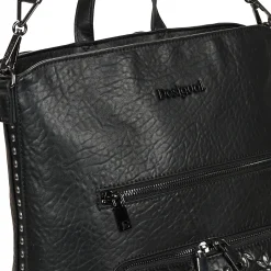 Sacs À Dos^Desigual - METAL DANDELION BACKPACK PRETORIA Noir