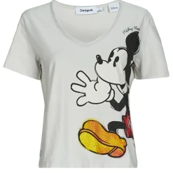 T-shirts & Polos^Desigual - MICKEY JOKER Blanc