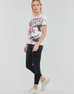 T-shirts & Polos^Desigual - TS_MICKEY BOOM Blanc