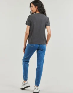 T-shirts & Polos^Desigual - TS_MORE SMILEY Gris