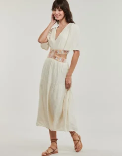 Robes^Desigual - VEST_MINELLI Ecru