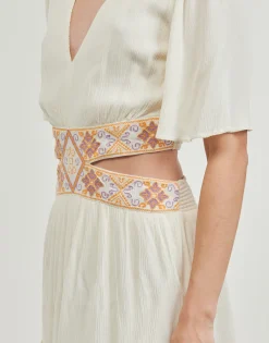 Robes^Desigual - VEST_MINELLI Ecru