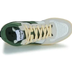 Baskets Mode^Diadora - MAGIC BASKET DEMI CUT SUEDE LEATHER