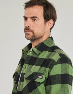 Chemises^Dickies - NEW SACRAMENTO SHIRT PINE GREEN