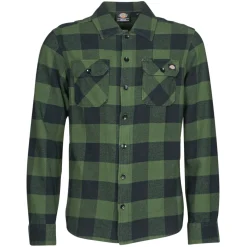 Chemises^Dickies - NEW SACRAMENTO SHIRT PINE GREEN