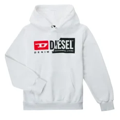 Sweats & Polaires^Diesel - SGIRKHOODCUTYX OVER Blanc