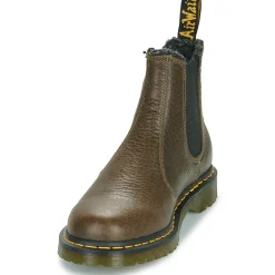 Bottines / Boots^Dr. Martens - 2976 DMS OLIVE GRIZZLY Marron