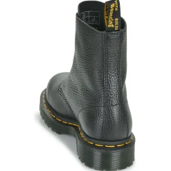 Bottines / Boots^Dr. Martens - 1460 FRONT ZIP BLACK WANAMA Noir