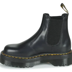 Bottines / Boots^Dr. Martens - 2976 QUAD BLACK SMOOTH Noir