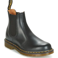 Bottines / Boots^Dr. Martens - 2976 YS BLACK SMOOTH Noir