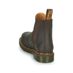Bottines / Boots^Dr. Martens - 2976 YS DARK BROWN CRAZY HORSE Marron