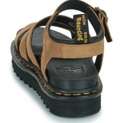 Sandales Et Nu-pieds^Dr. Martens - Blaire Savannah Tan Tumbled Nubuck Beige