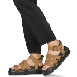 Sandales Et Nu-pieds^Dr. Martens - Blaire Savannah Tan Tumbled Nubuck Beige