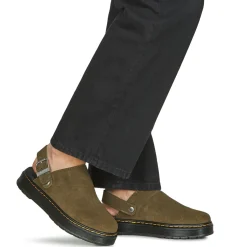 Mules / Sabots^Dr. Martens - Brookline Mule DMs Olive Bronx Suede Kaki