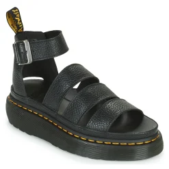 Sandales Et Nu-pieds^Dr. Martens - CLARISSA II QUAD BLACK MILLED NAPPA Noir