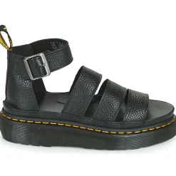 Sandales Et Nu-pieds^Dr. Martens - CLARISSA II QUAD BLACK MILLED NAPPA Noir