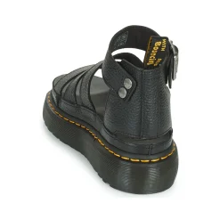 Sandales Et Nu-pieds^Dr. Martens - CLARISSA II QUAD BLACK MILLED NAPPA Noir