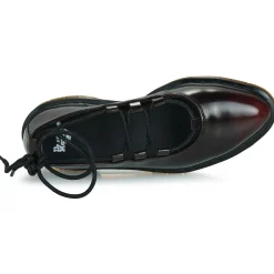 Ballerines / Babies^Dr. Martens - Elphie II Lace Up Cherry Red Arcadia Bordeaux