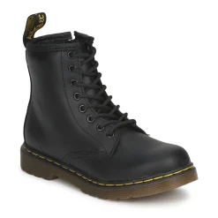 Bottines / Boots^Dr. Martens - JR BLACK SOFTY T Noir