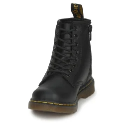 Bottines / Boots^Dr. Martens - JR BLACK SOFTY T Noir