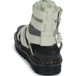 Sandales Et Nu-pieds^Dr. Martens - Olson Smoked Mint Tumbled Nubuck